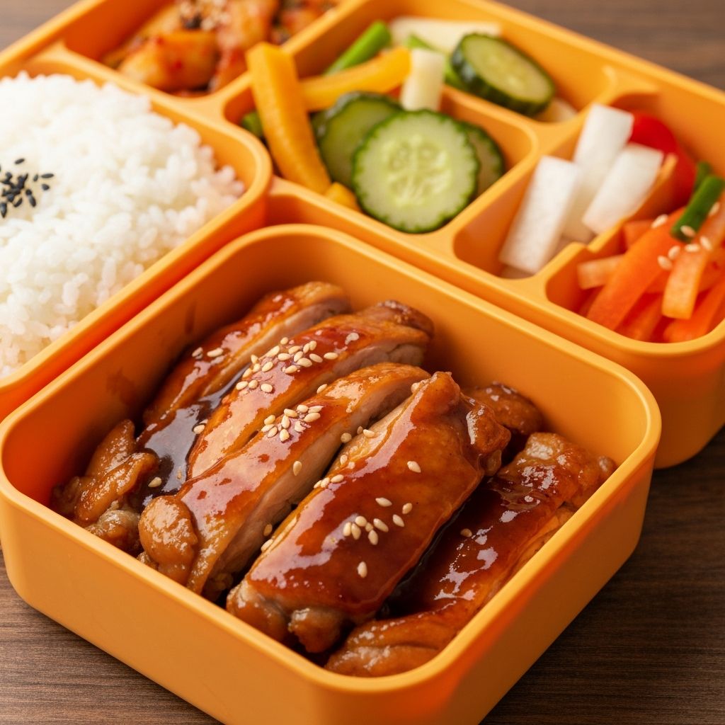 치킨 데리야끼 도시락